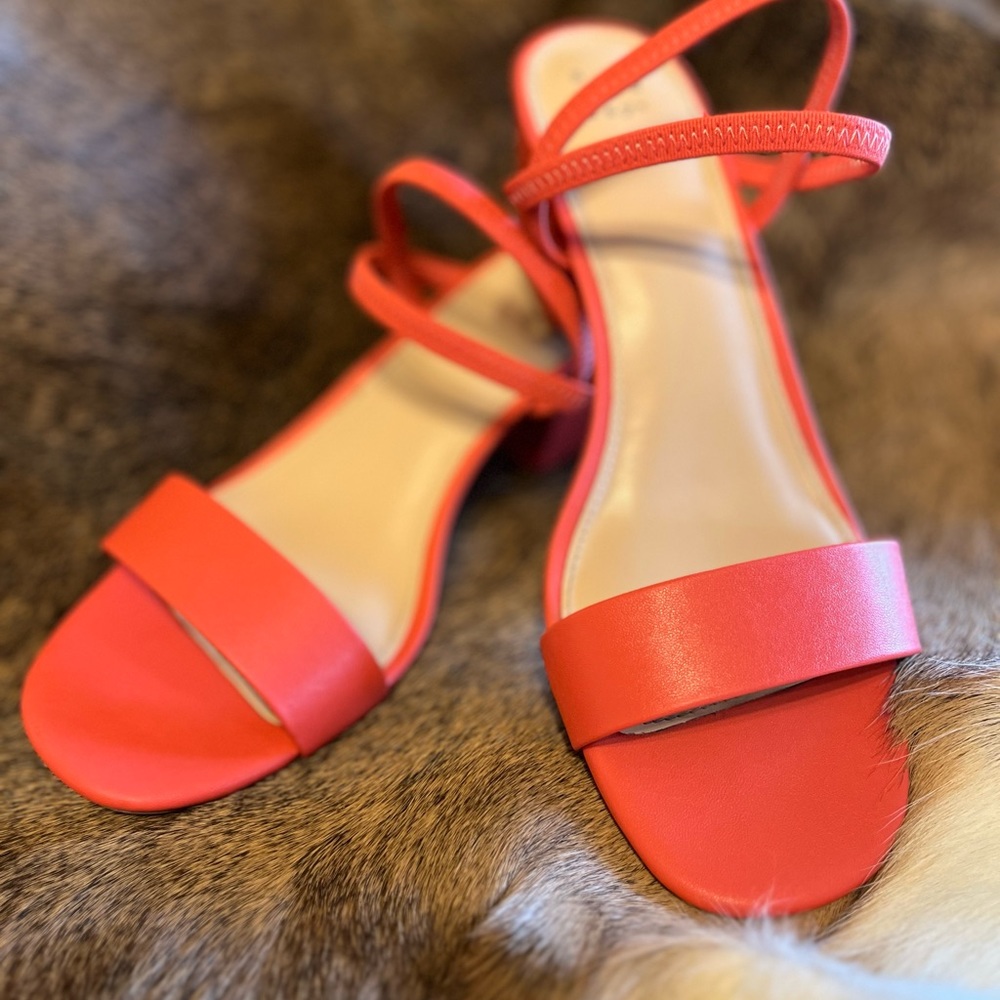 Orange heels